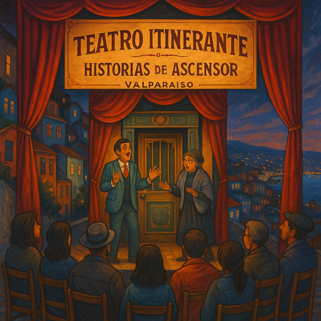 🎭 3. Teatro Itinerante: “Historias de Ascensor”