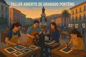 🎨 1. Taller Abierto de Grabado Porteño