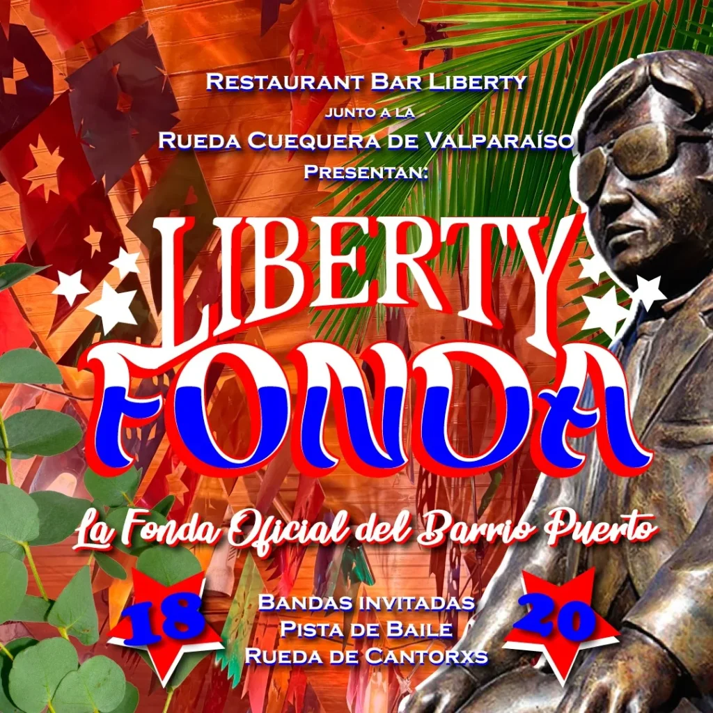 Liberty Fonda y la Rueda Cuequera celebran Fiestas Patrias en Valparaíso