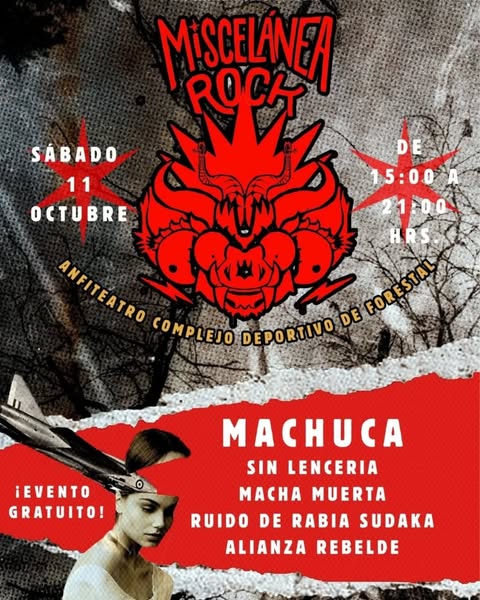 Miscelánea Rock llega a Forestal, Viña del Mar