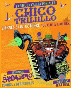 Chico Trujillo en Caleta Portales